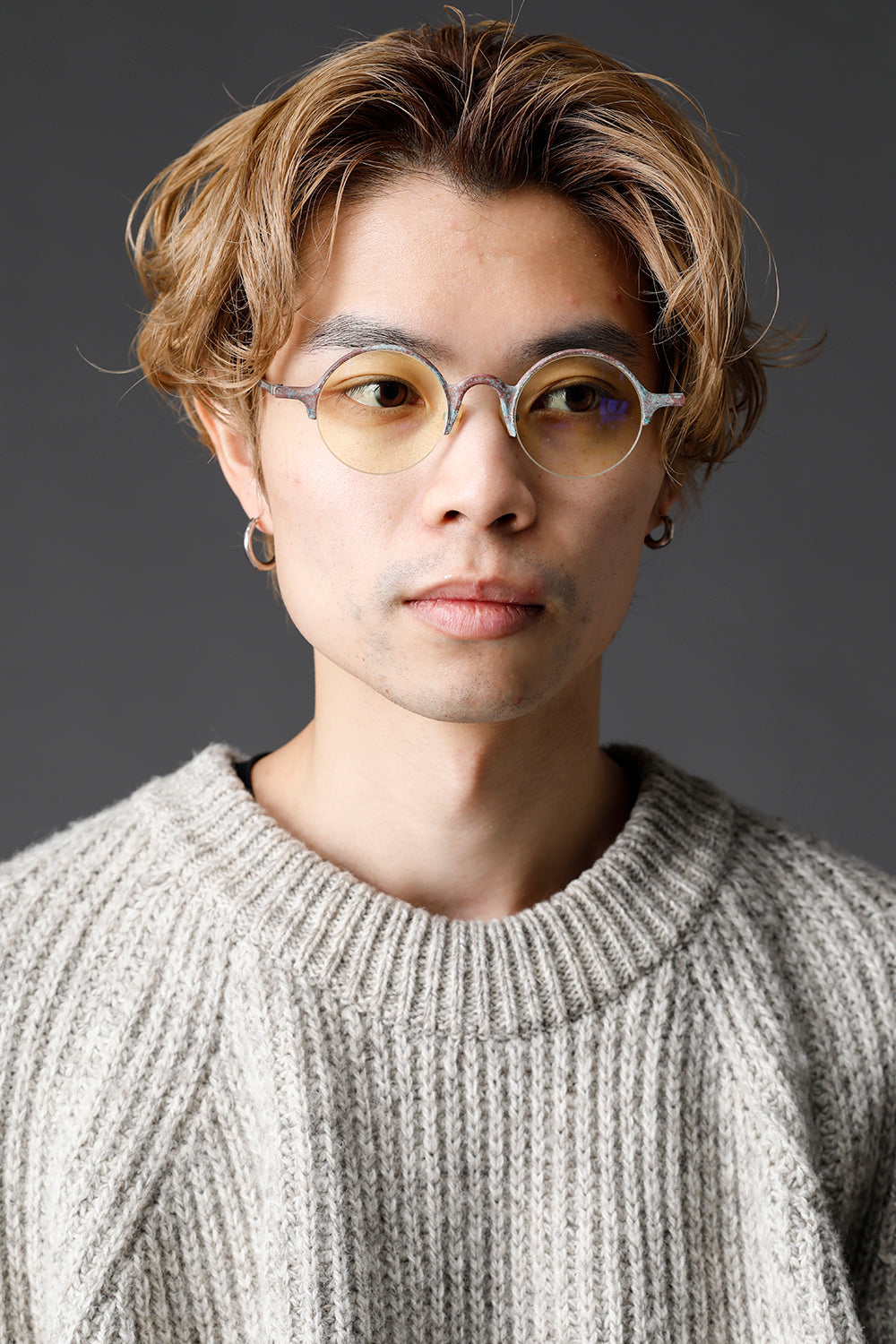 RG0131CU Copper Vintage Rust Patina Clear Lens