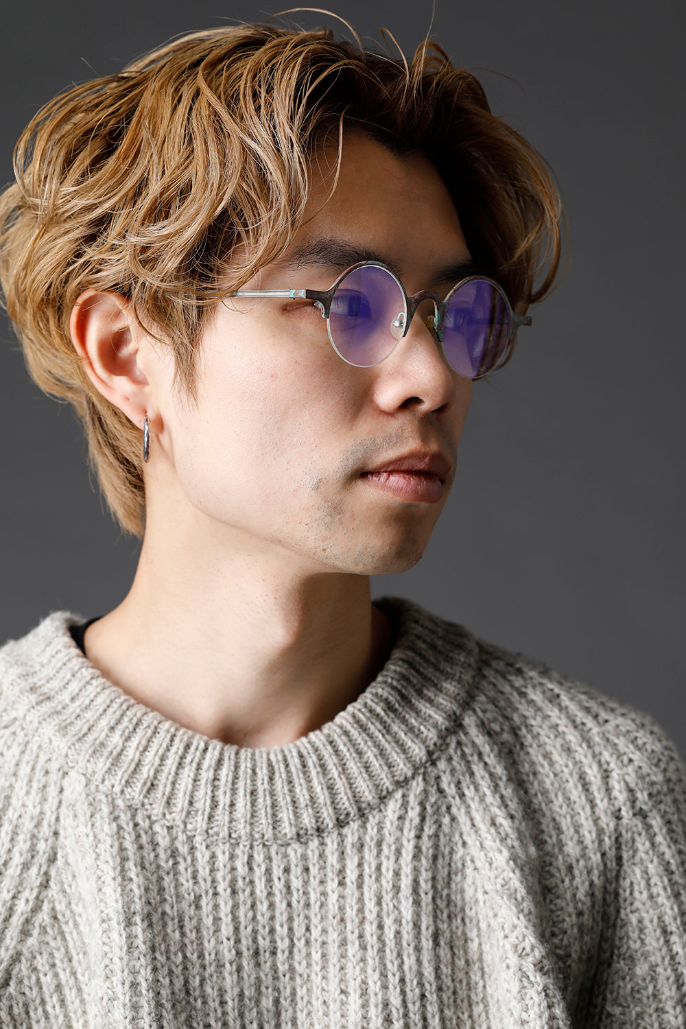 RG0131CU Copper Vintage Rust Patina Clear Lens