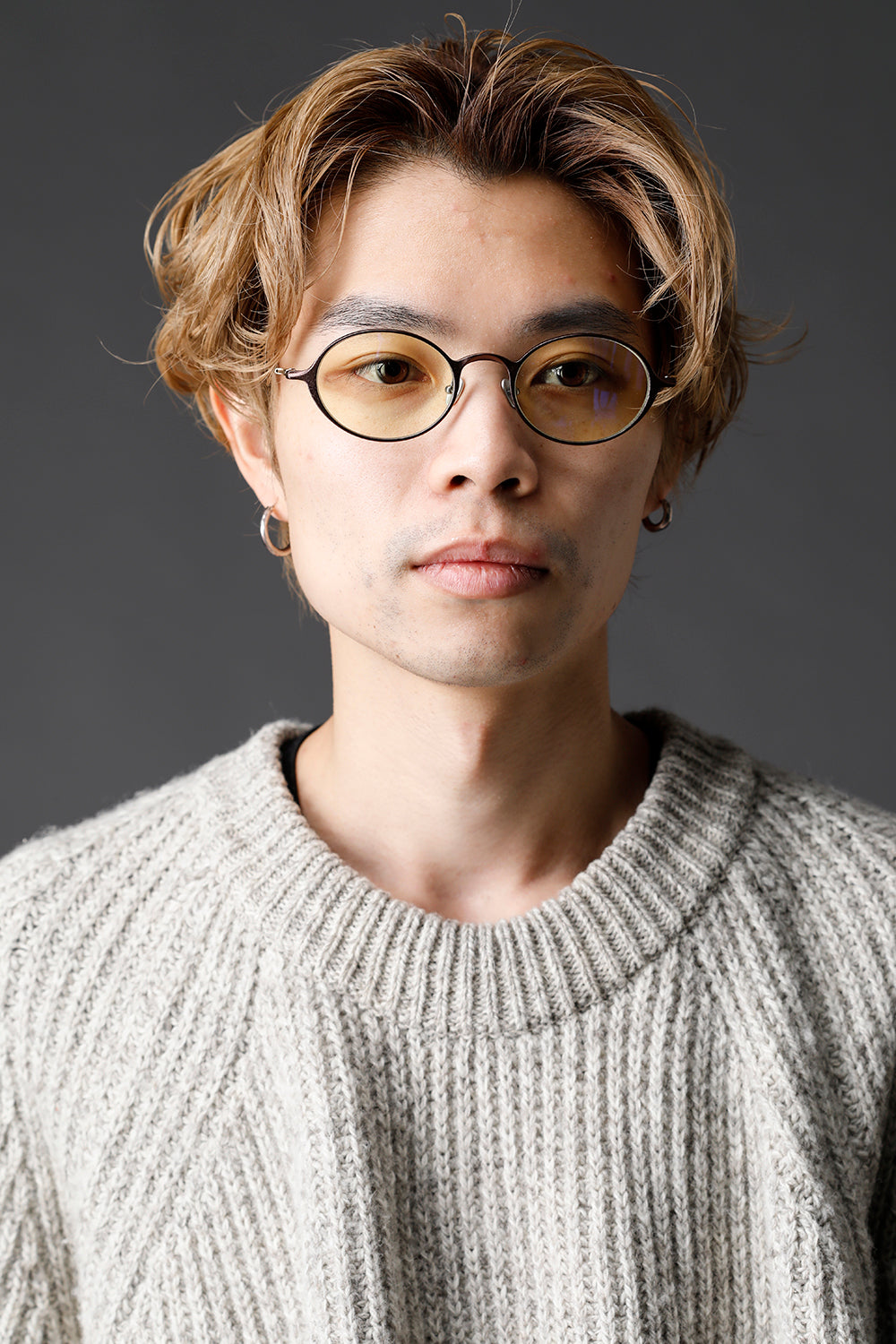 RG0103AL Metalloid Bronze Textured Clear Lens