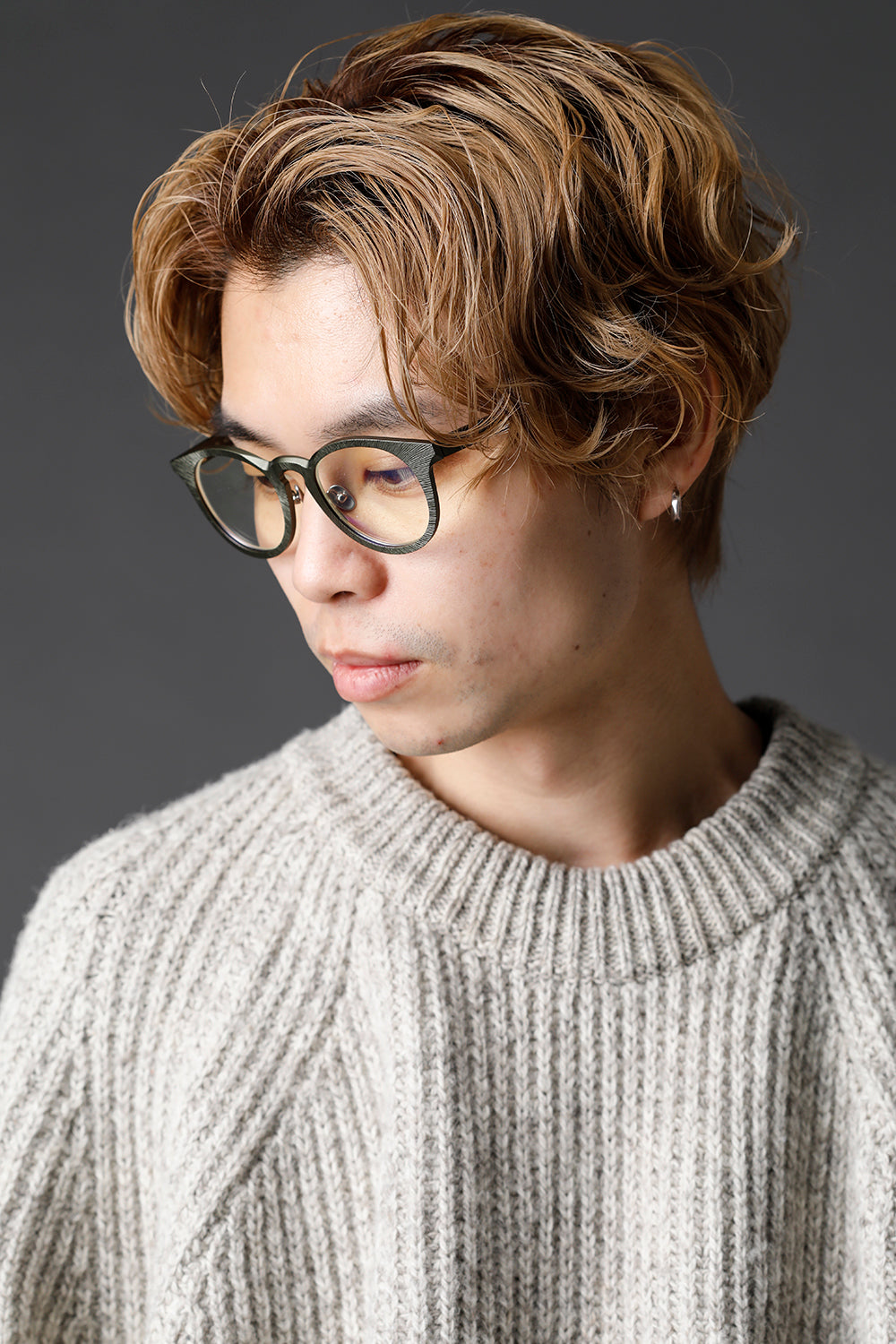 RG0058AL Metalloid Olive Sanjuro Clear Lens