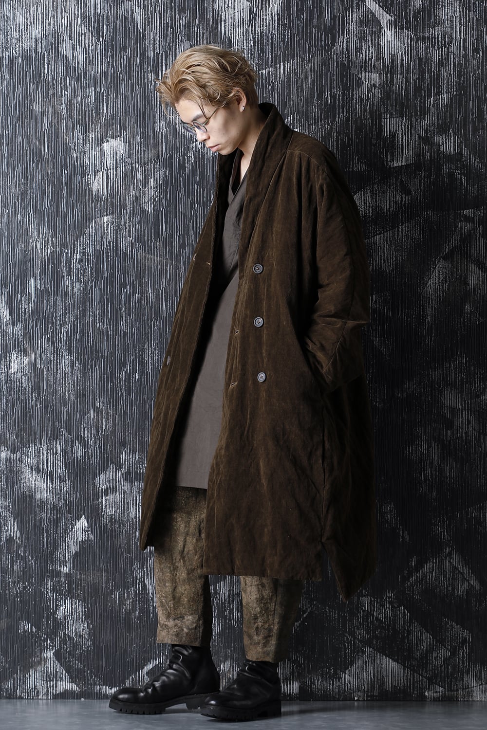 Corduroy Double Down Coat