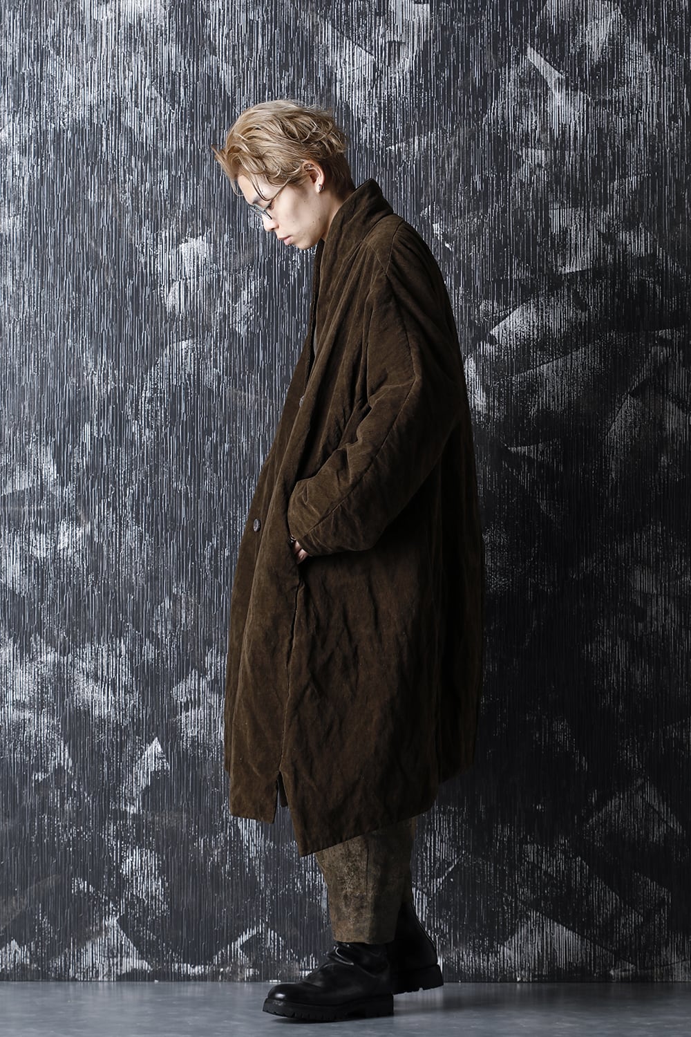 Corduroy Double Down Coat