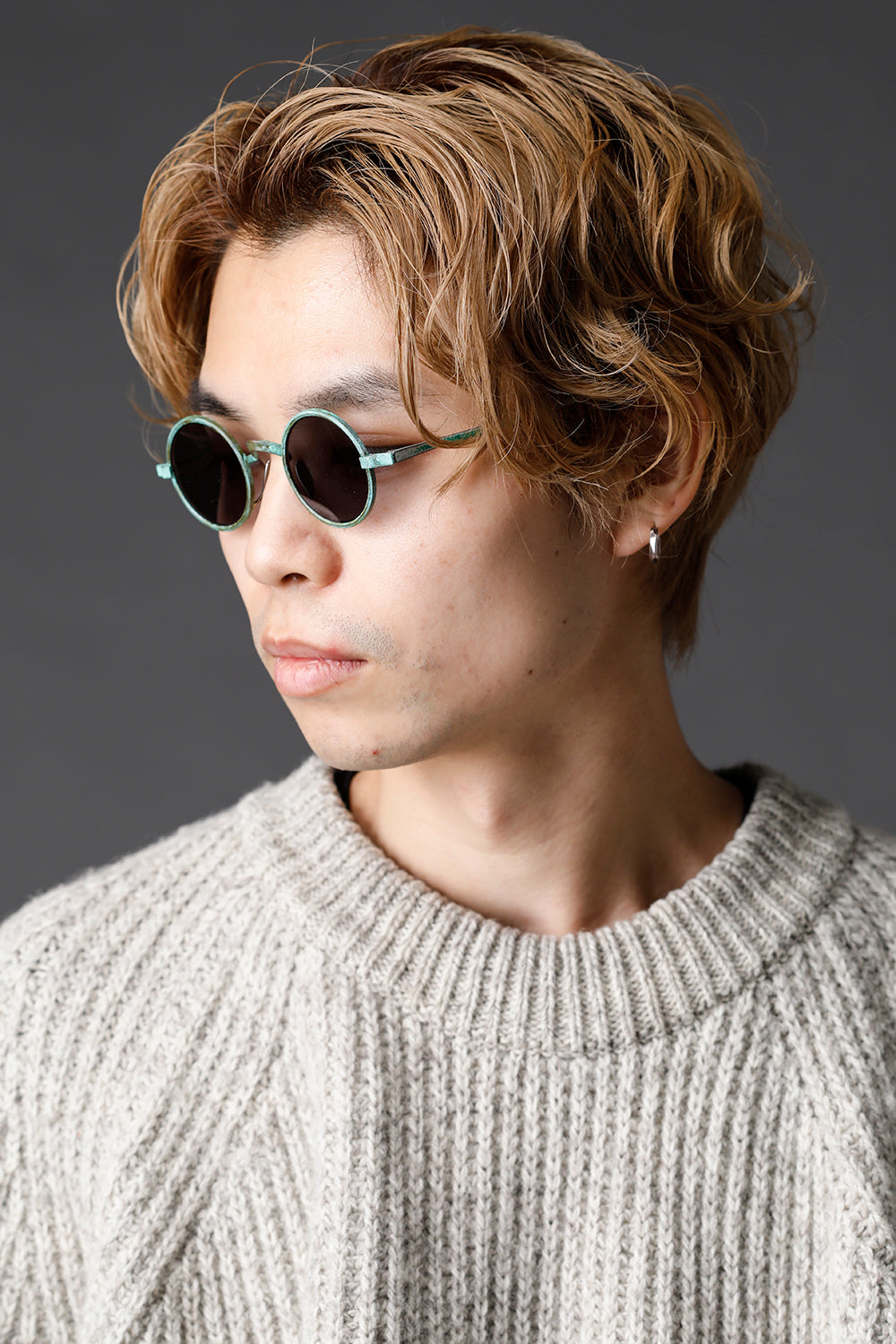 UW0003 UMA WANG x RIGARDS The Victorian Copper / Jade Patina Sun Lens