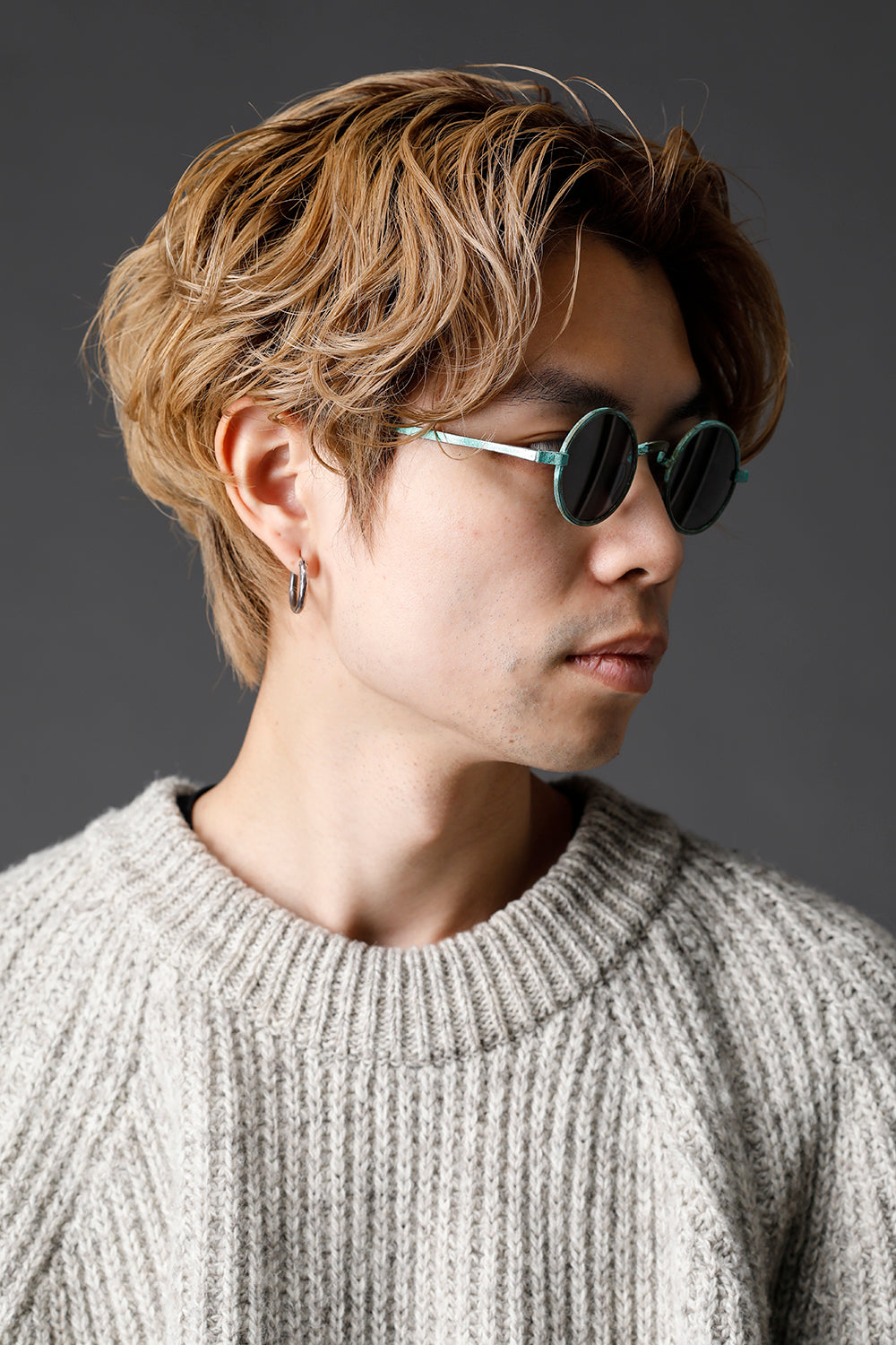 UW0003 UMA WANG x RIGARDS The Victorian Copper / Jade Patina Sun Lens