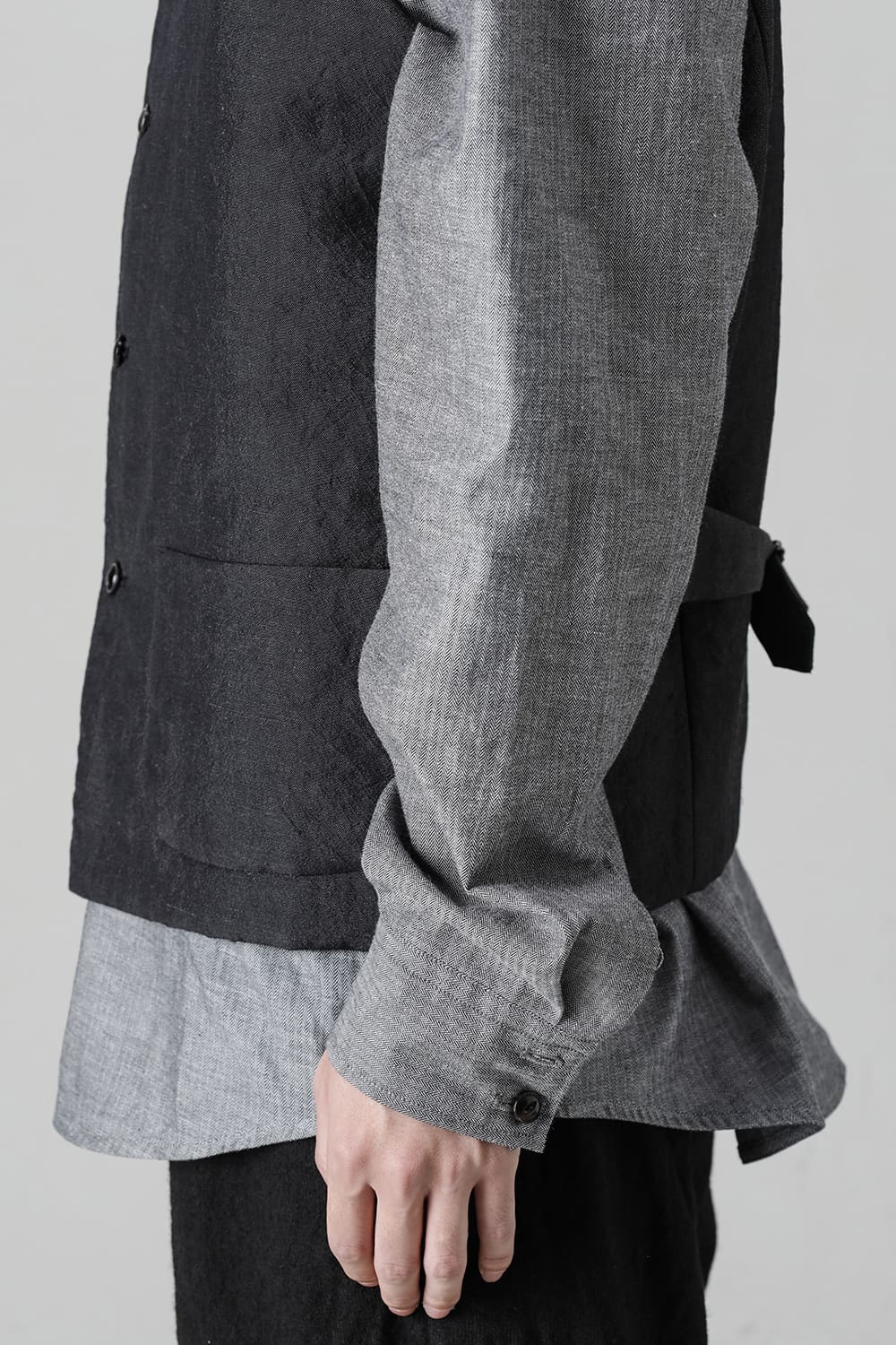 Crew Neck Gilet Padding