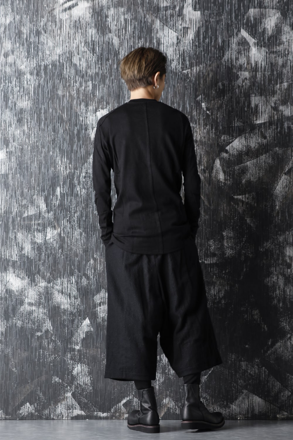 Layerd pants Virgine wool stripe