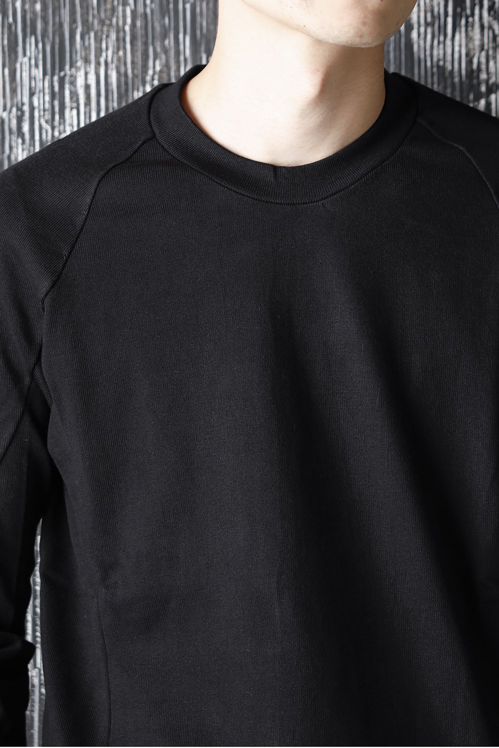 Long sleeve Medium soft jersey Black