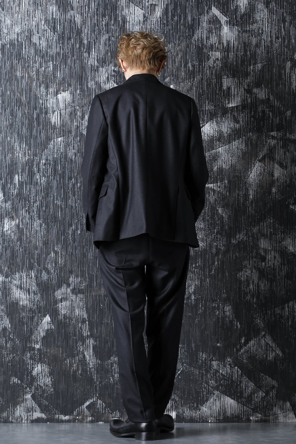 No Mulesin Wool Cashmare One Tack Slim Pants