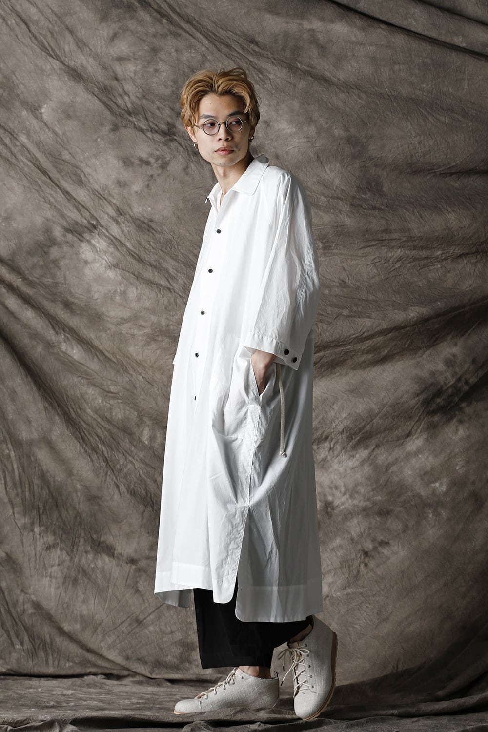 Gather Long shirt Off