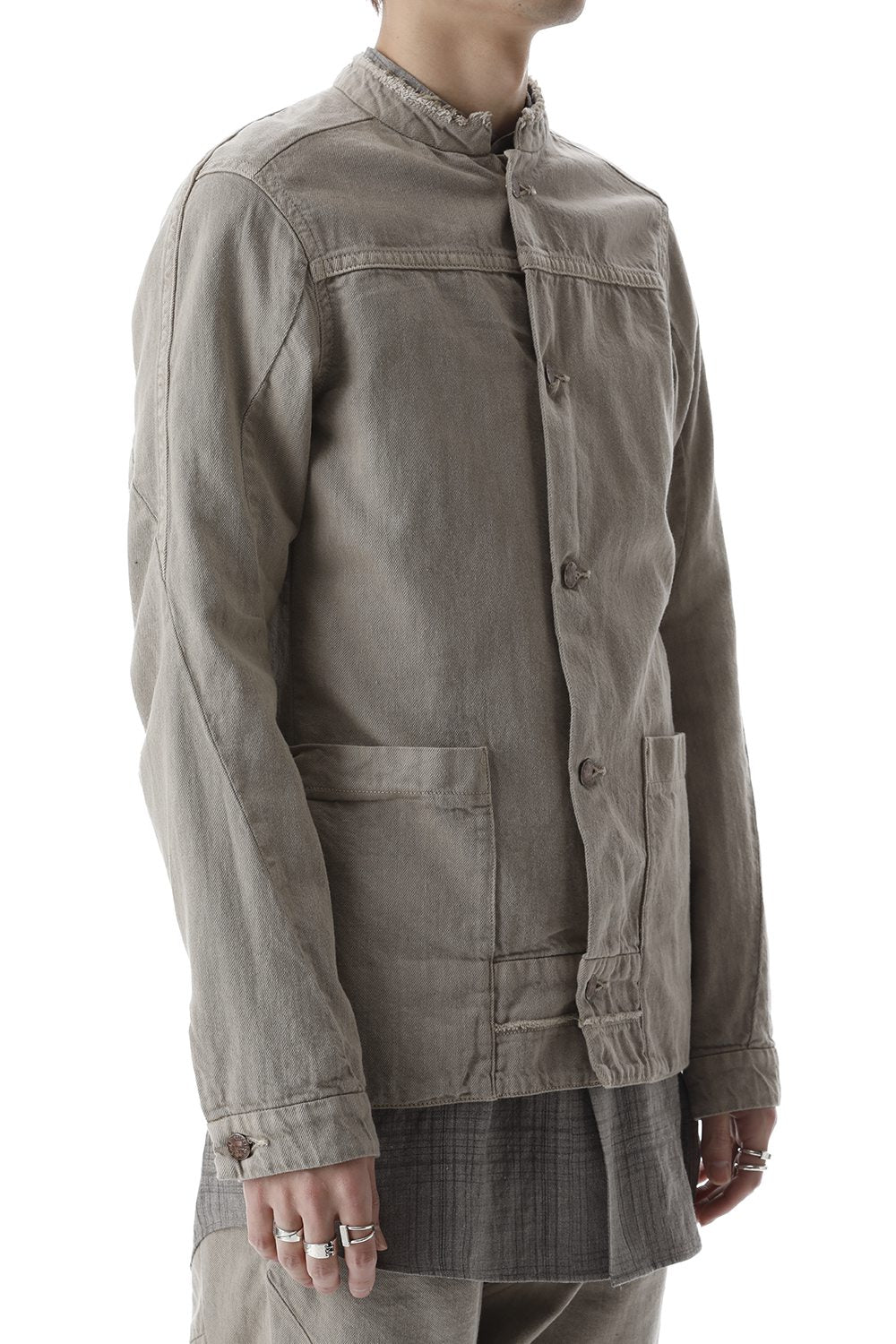 Denim jacket 8oz denim vintage wash