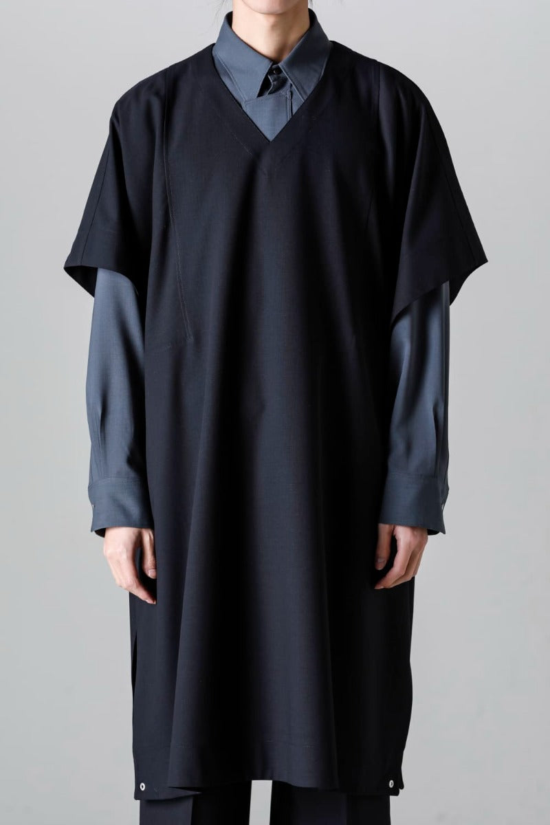 Pull Over Cape Cool Wool