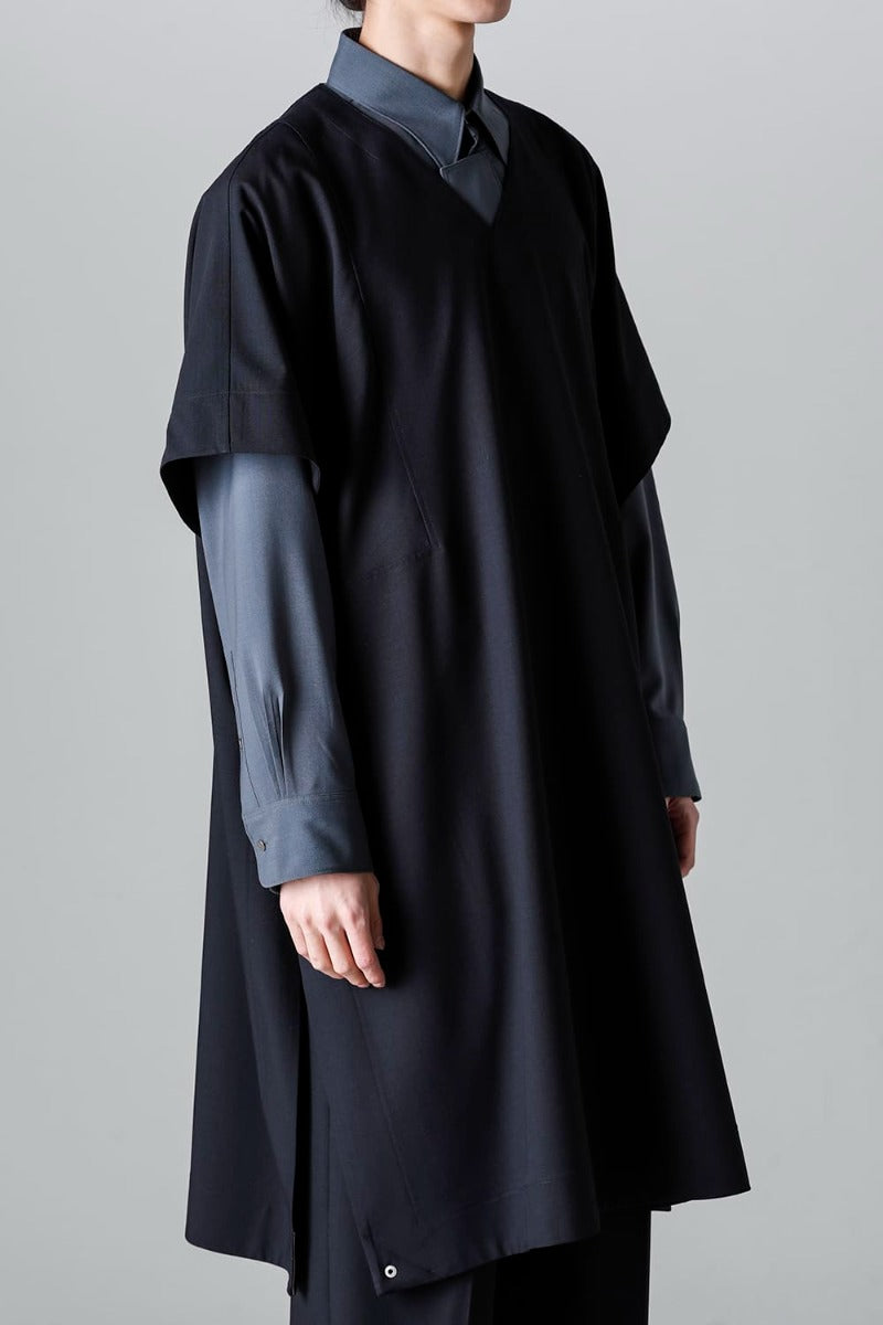 Pull Over Cape Cool Wool