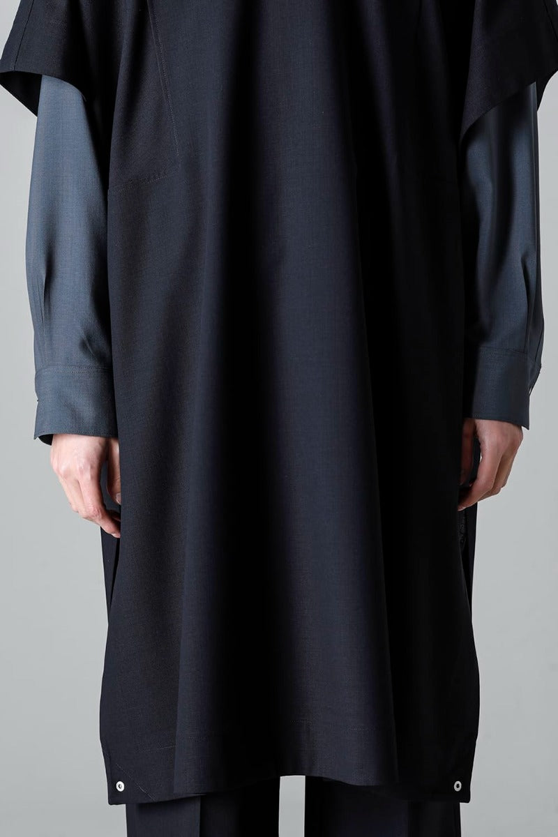 Pull Over Cape Cool Wool