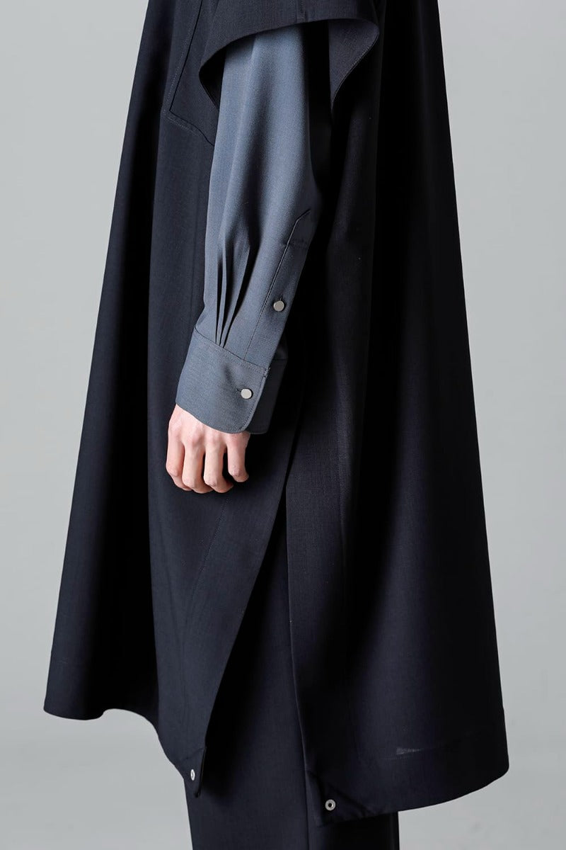 Pull Over Cape Cool Wool