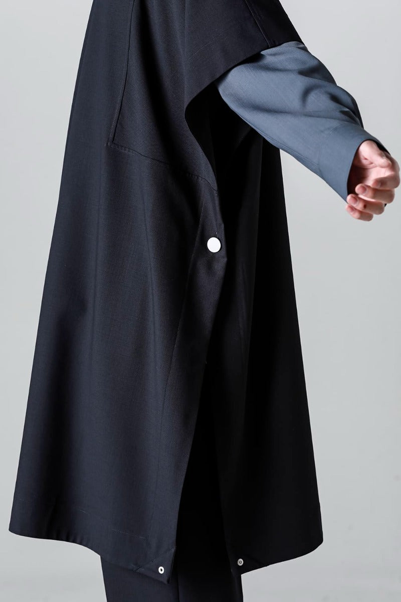 Pull Over Cape Cool Wool