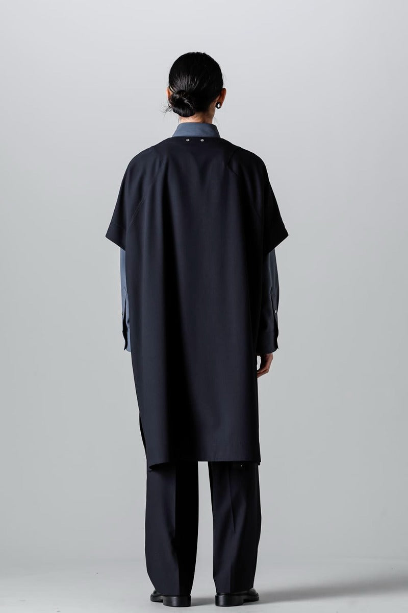 Pull Over Cape Cool Wool