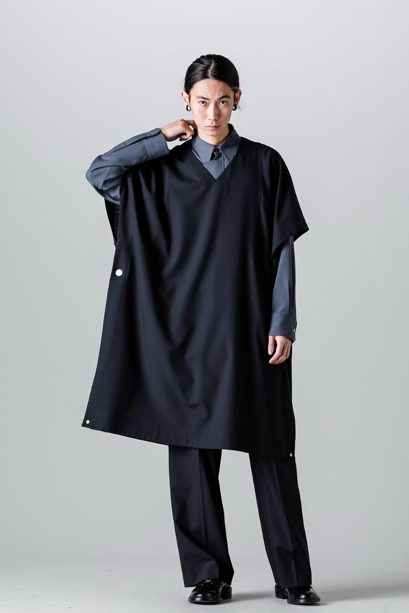 Pull Over Cape Cool Wool