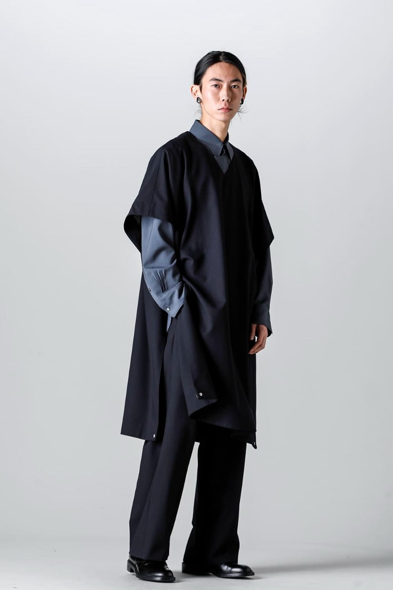 Pull Over Cape Cool Wool