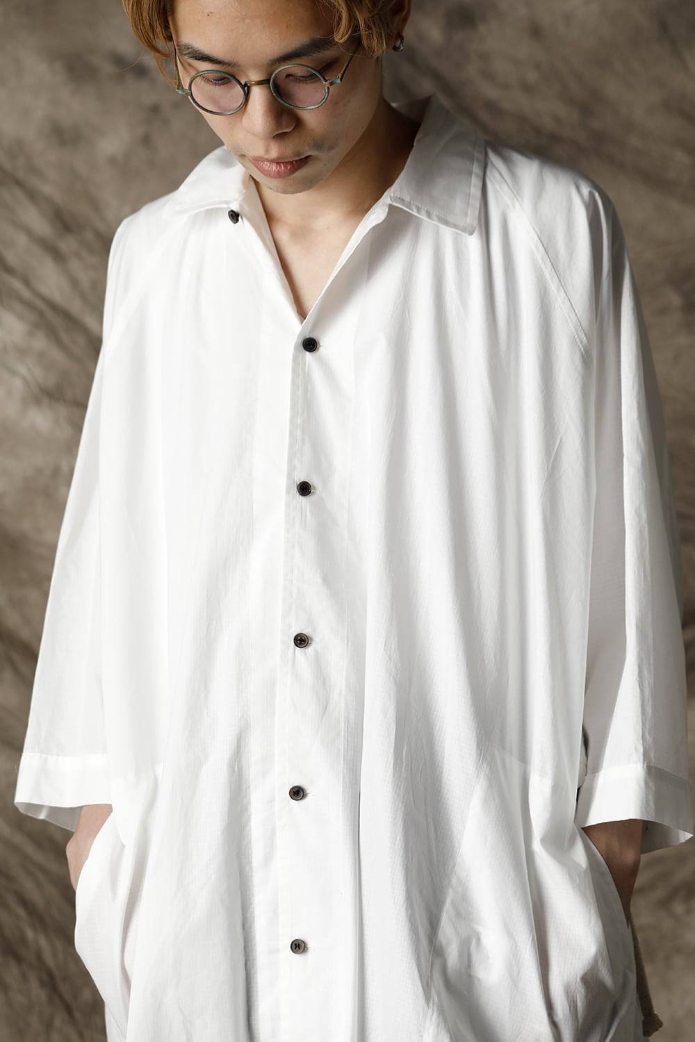 Gather Long shirt Off