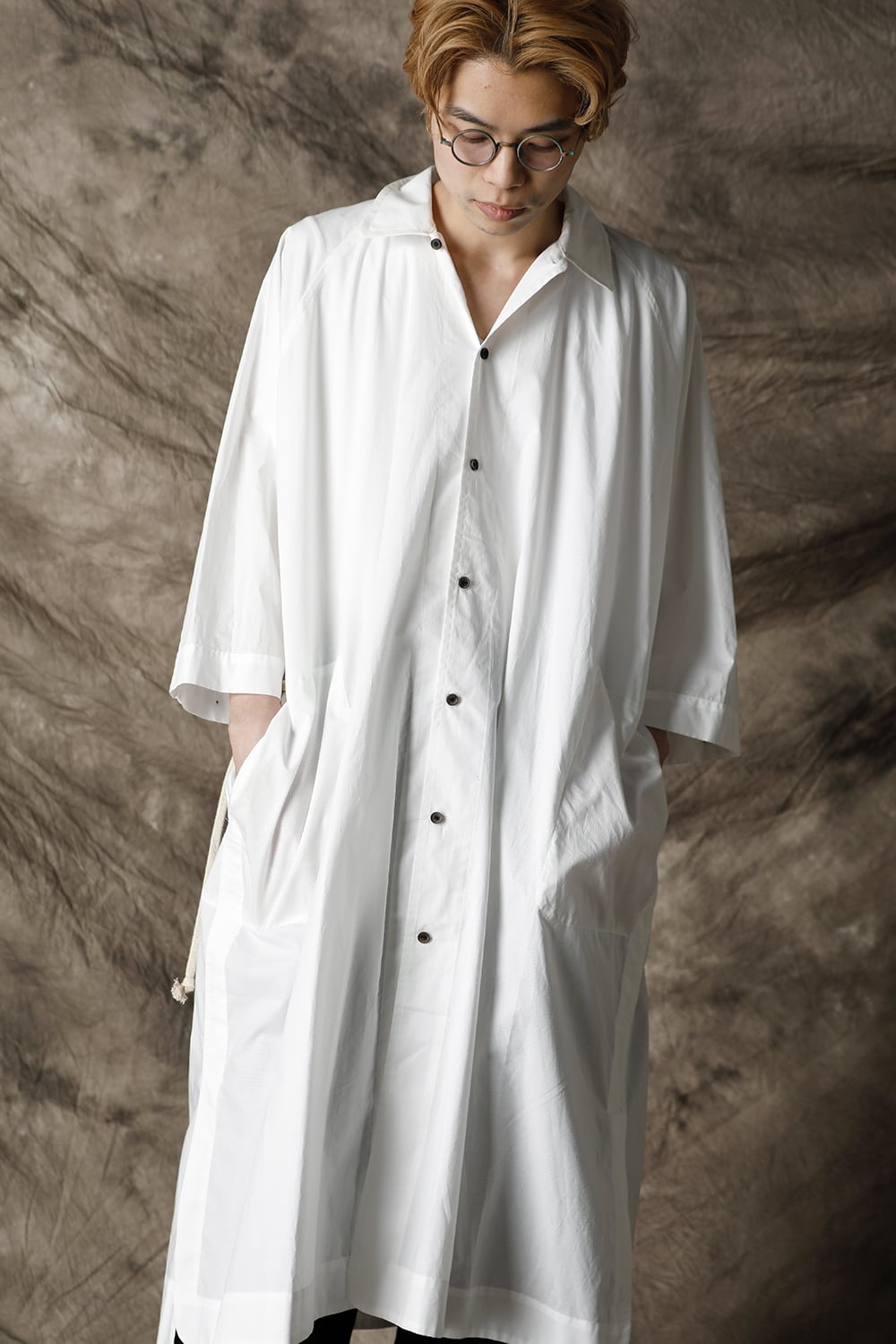 Gather Long shirt Off