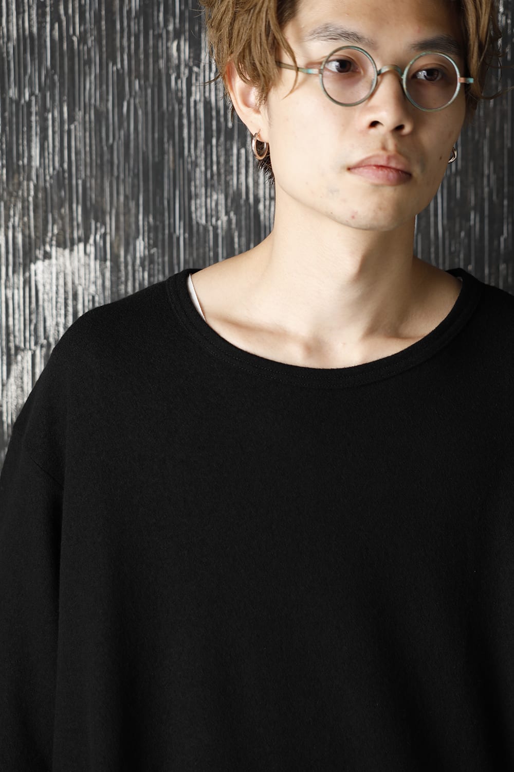 Wool Super140 Round Neck T-shirt