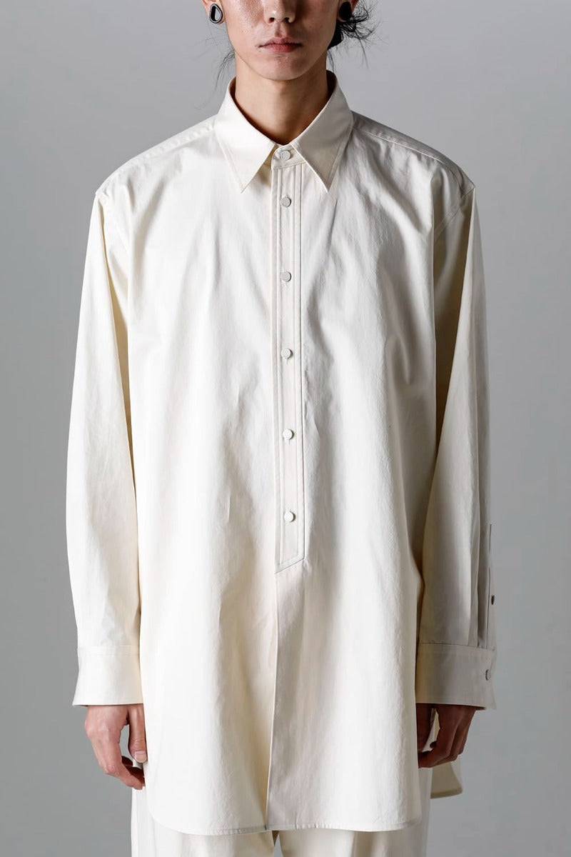 Middle Length Shirt Ivory