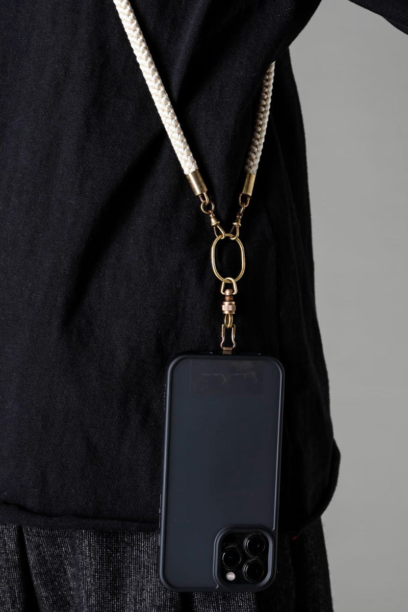 Phone strap EDO Kumi Himo Beige