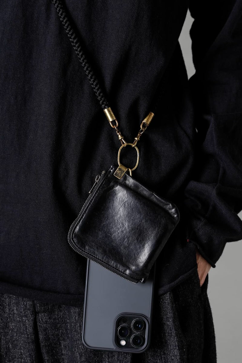 Phone strap EDO Kumi Himo Black