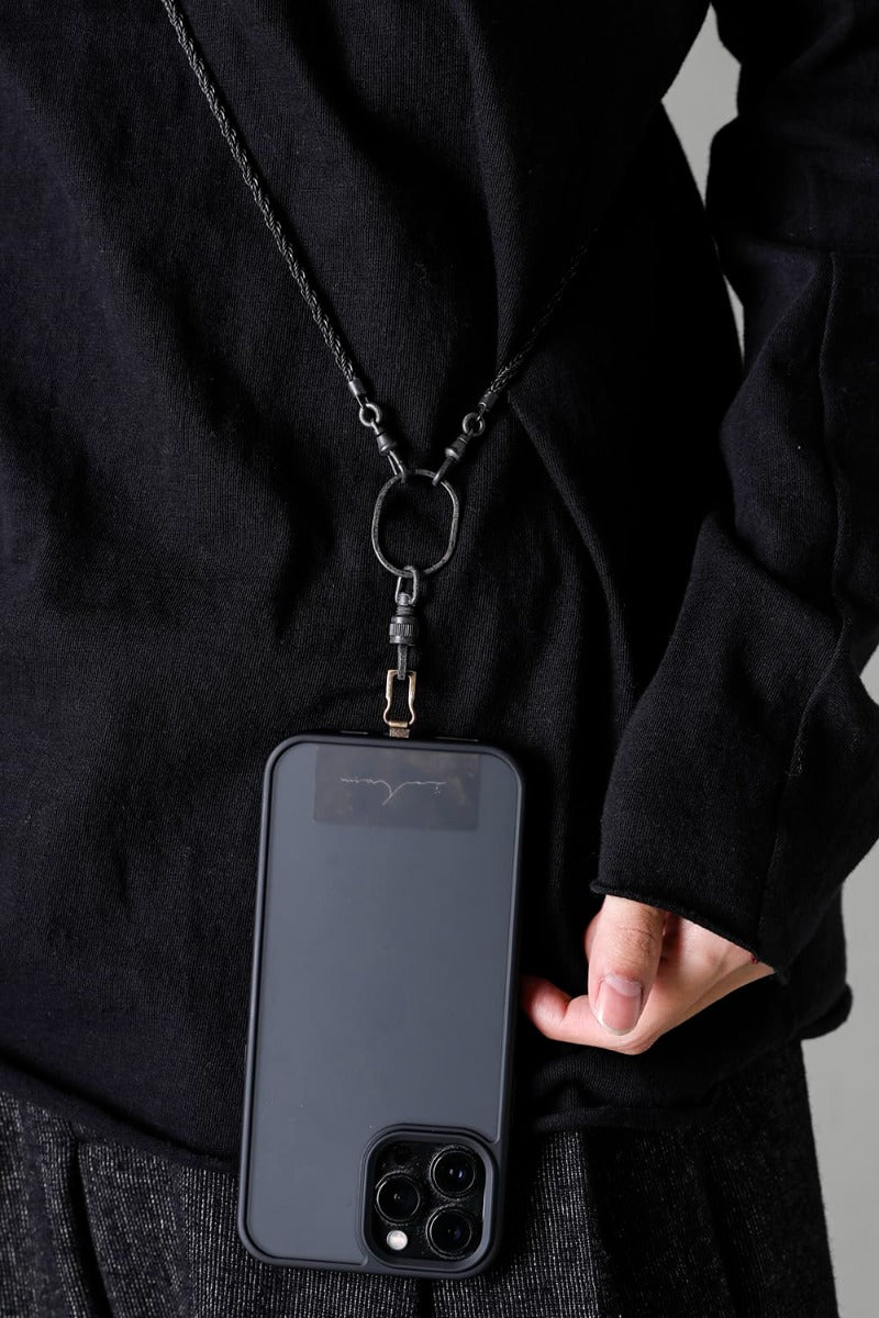 Phone strap Rust Black