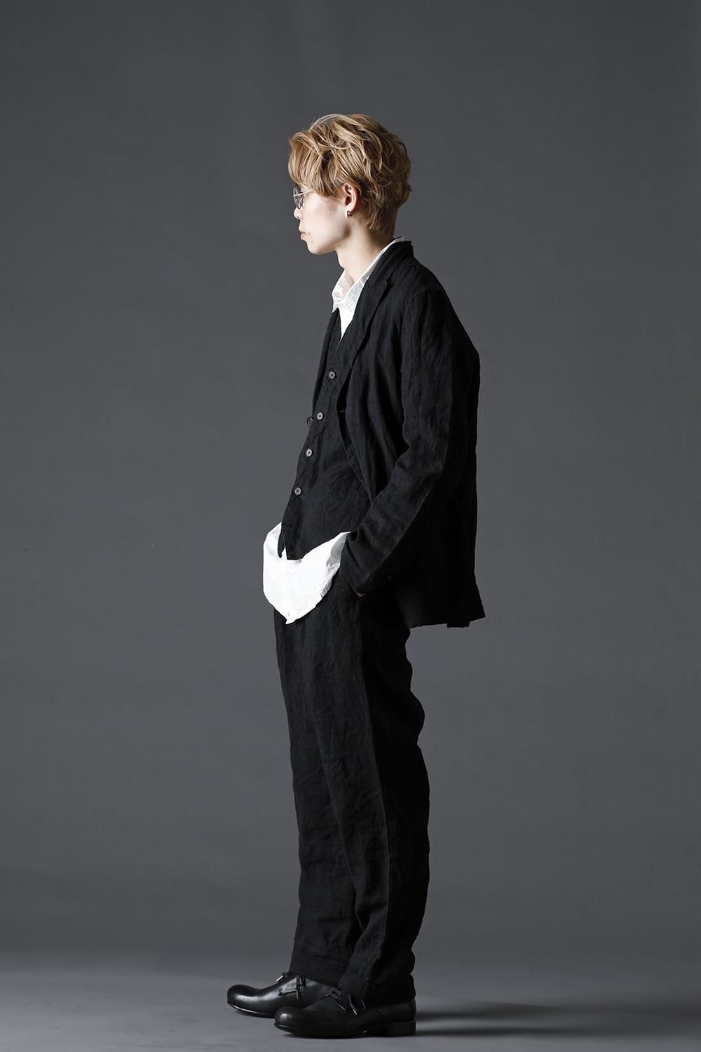 Artist Linen 2 Tuck trousers