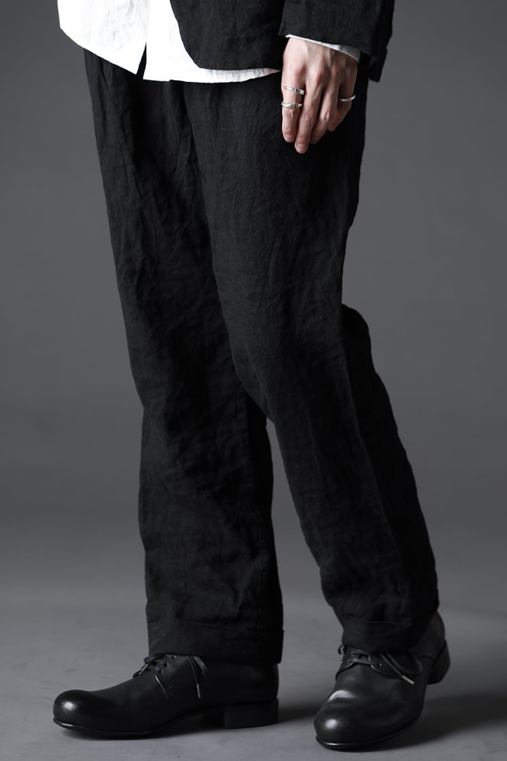 Artist Linen 2 Tuck trousers