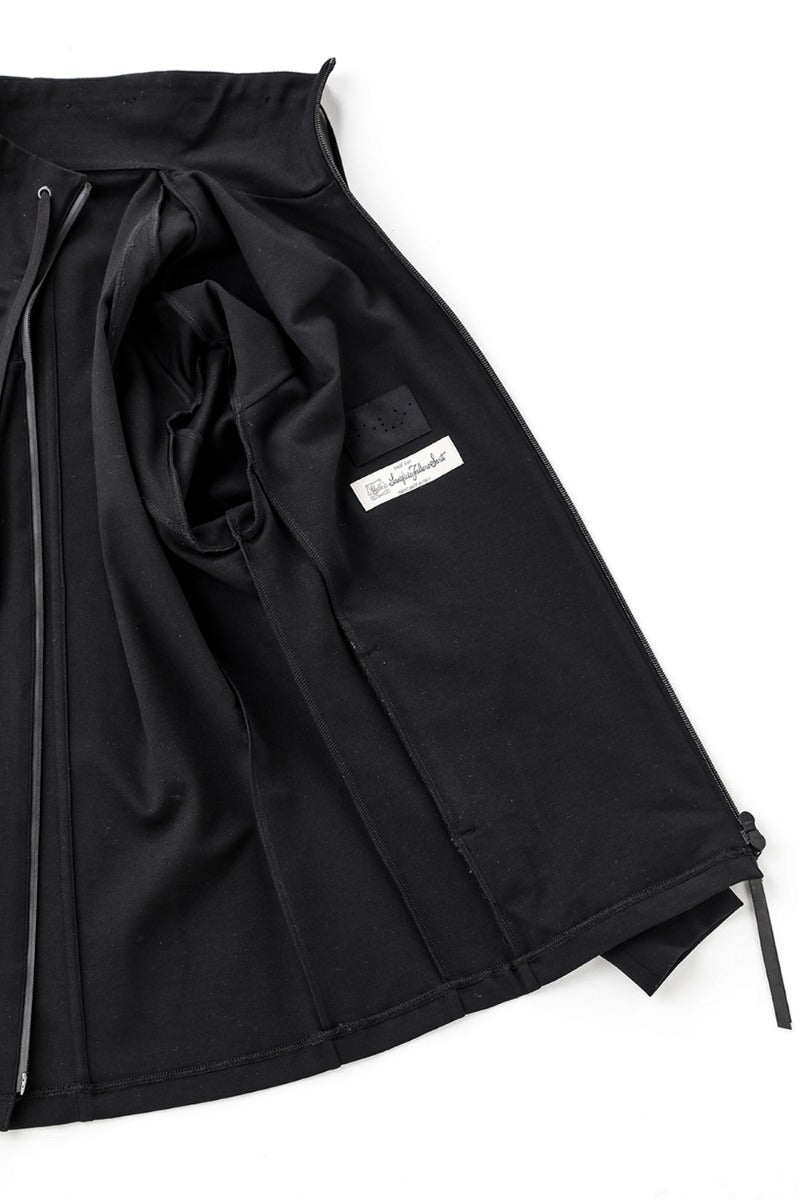 ハイネック トラックジャケット ストレッチ ヴィスコース