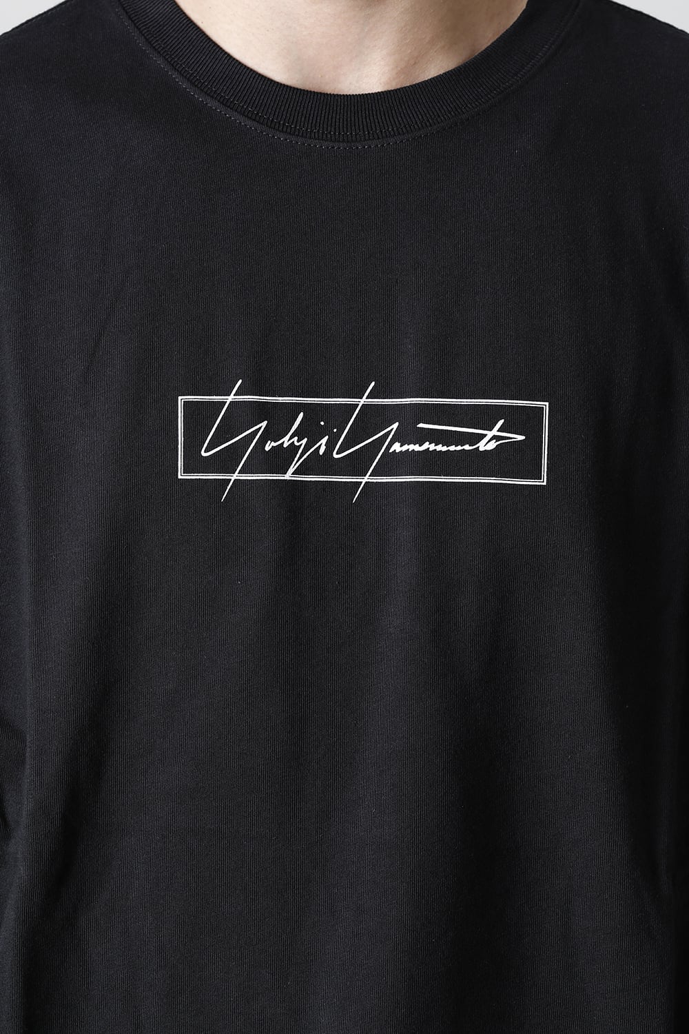 New Era × Yohji Yamamoto Front Logo print Long sleeve T-shirt