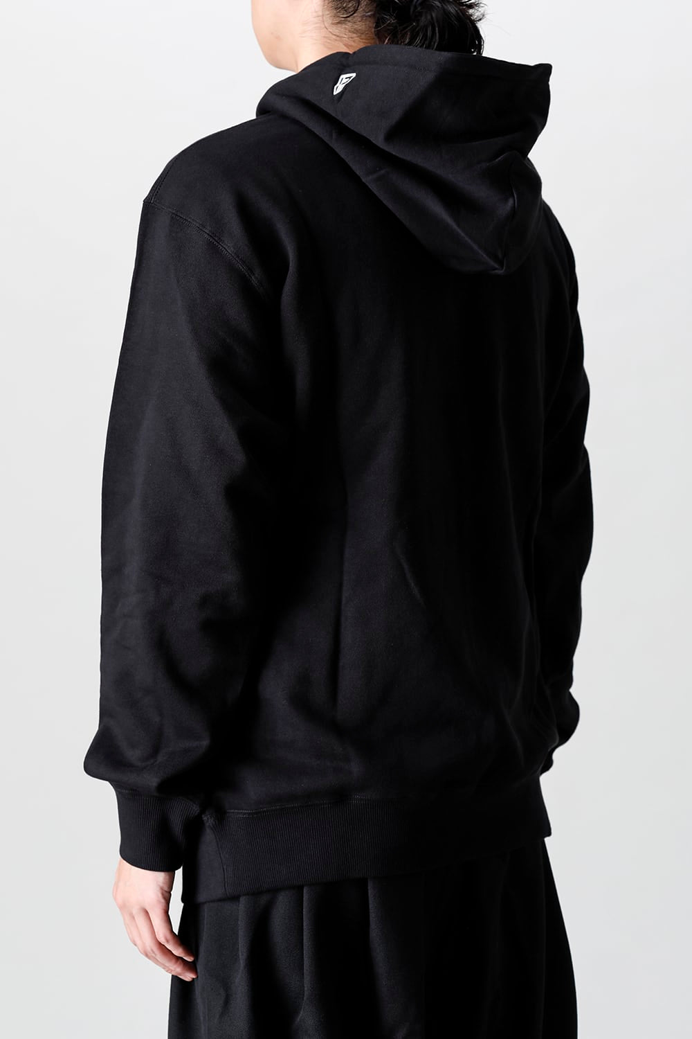 New Era × Yohji Yamamoto Front Logo print Hoodie