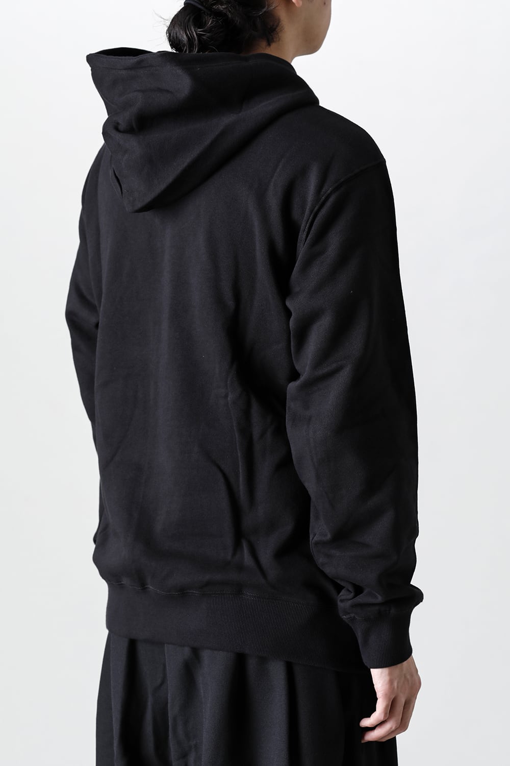 New Era × Yohji Yamamoto Front Logo print Hoodie