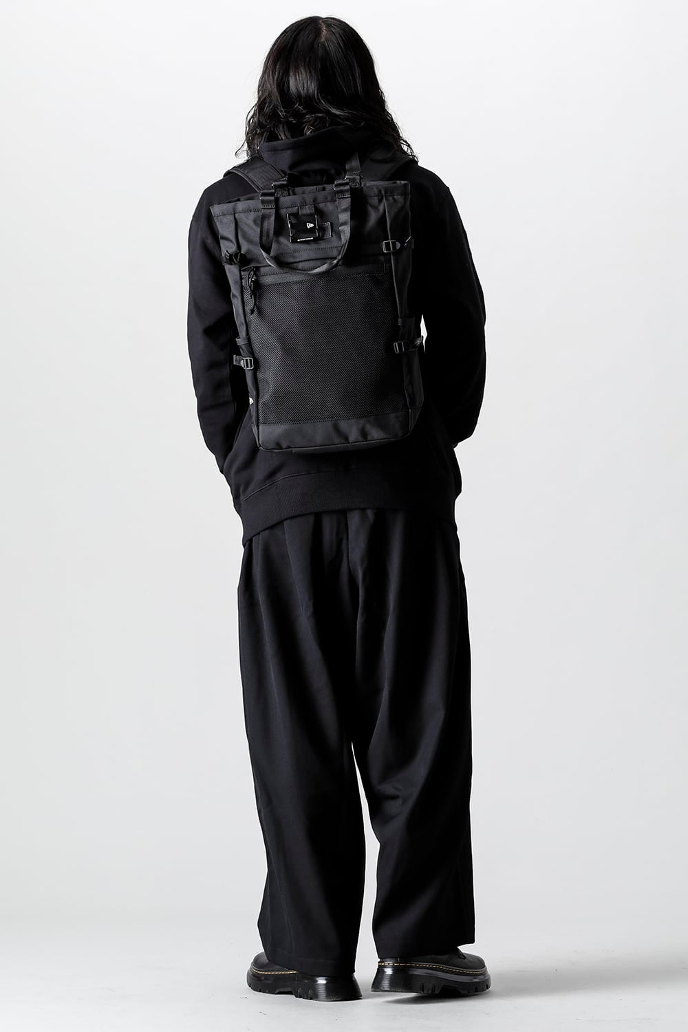 New Era × Yohji Yamamoto Exp Tote Bag YY Leather Patch