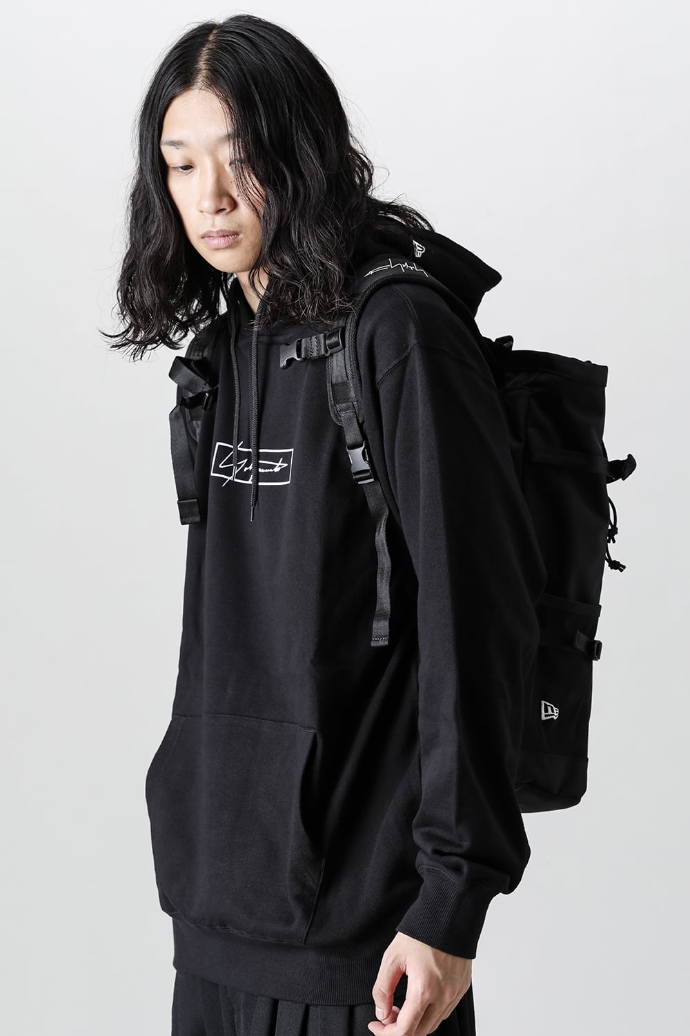 New Era × Yohji Yamamoto Exp Tote Bag YY Leather Patch