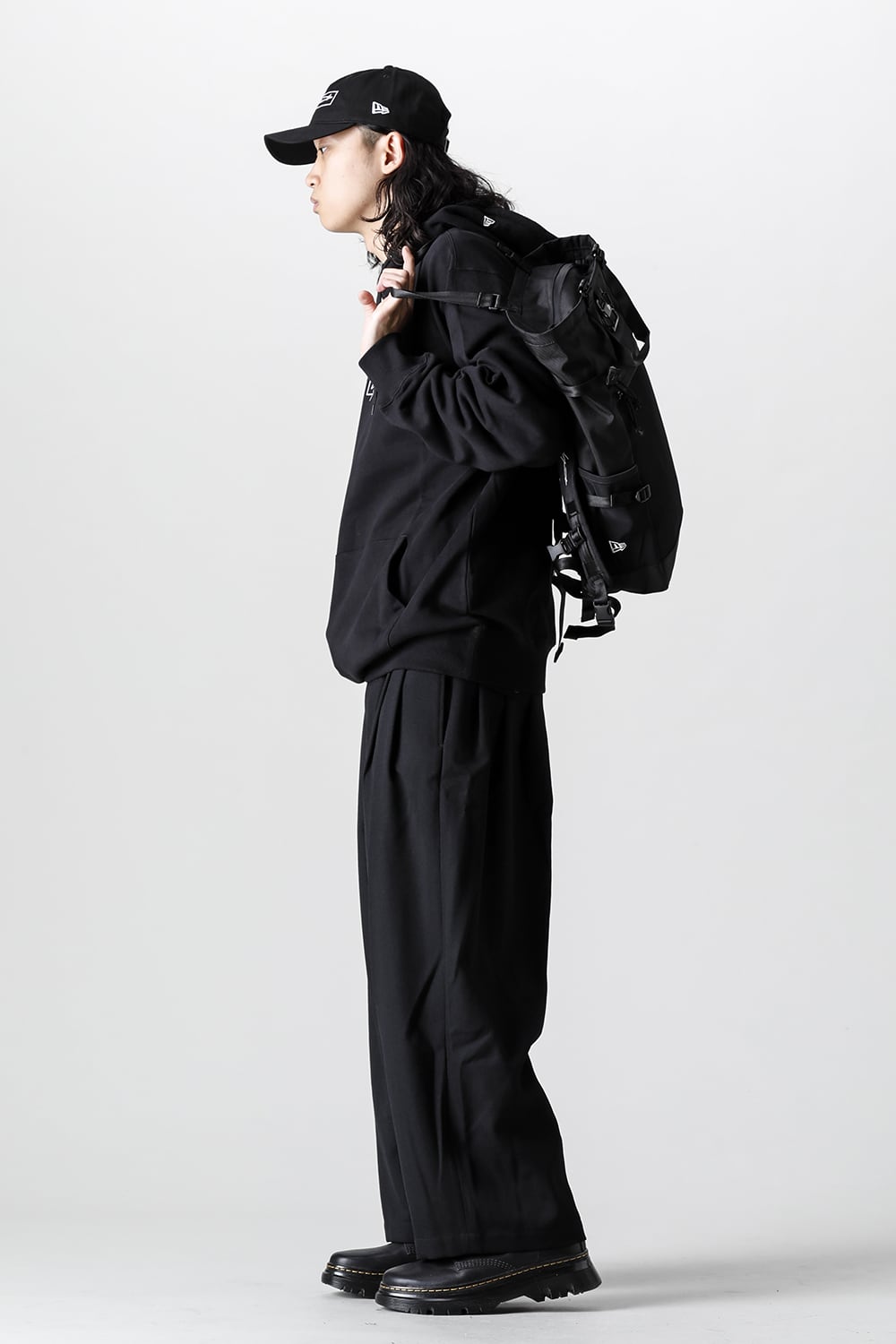 New Era × Yohji Yamamoto Exp Tote Bag YY Leather Patch