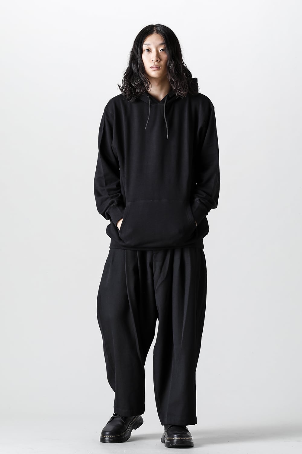 New Era × Yohji Yamamoto Back print Hoodie