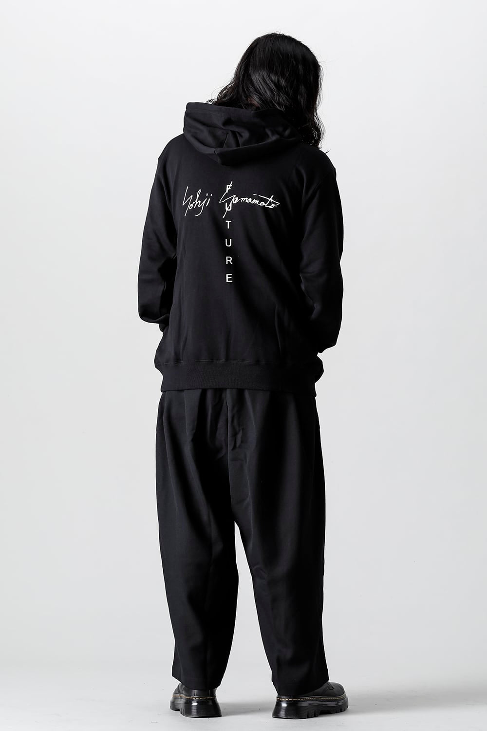 New Era × Yohji Yamamoto Back print Hoodie