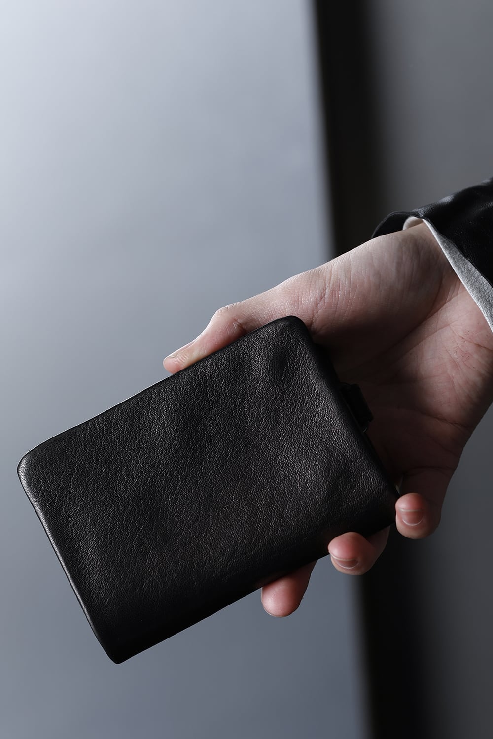 Leather micro wallet 'minimal' shine 2