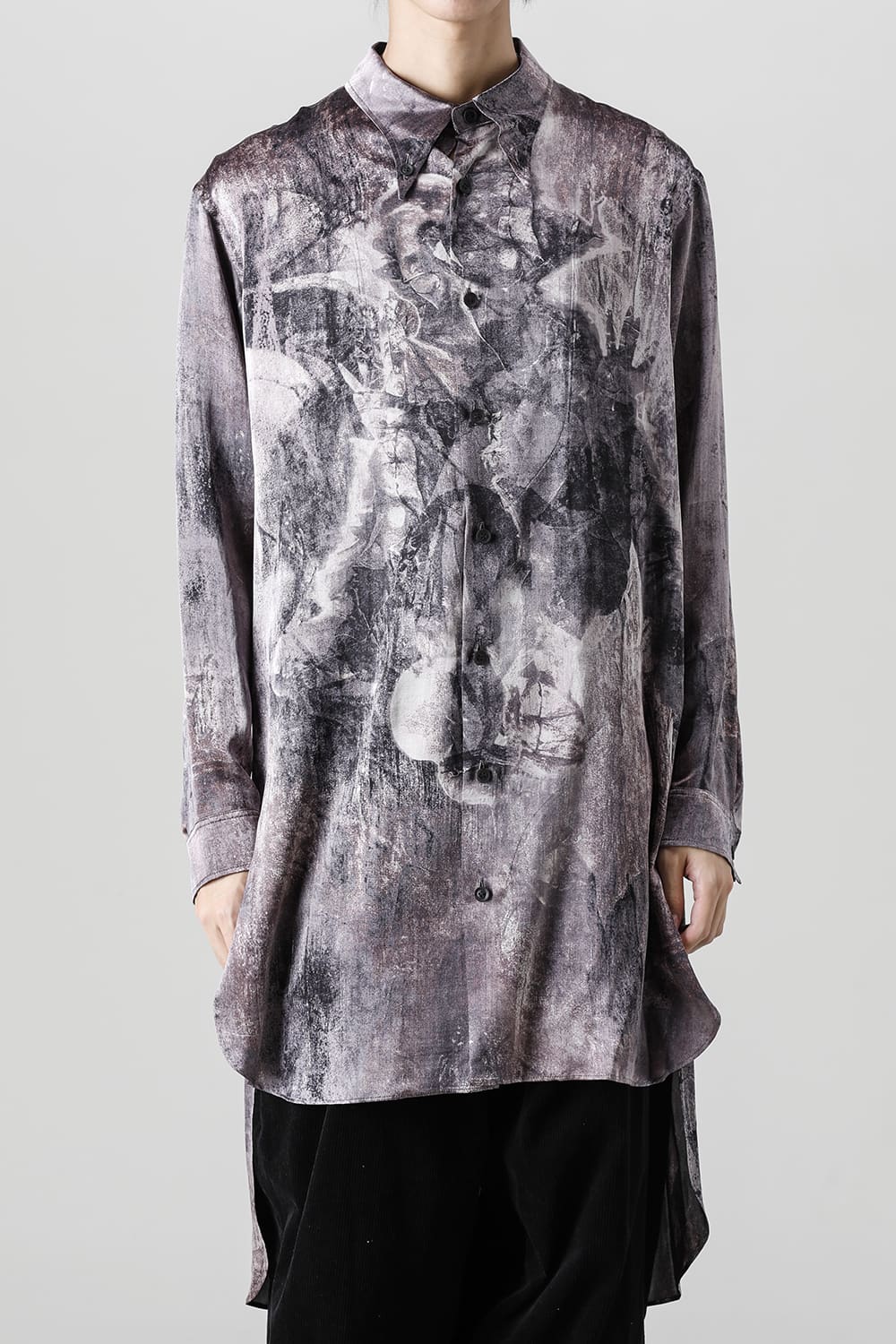 Detachable Button Down Blouse