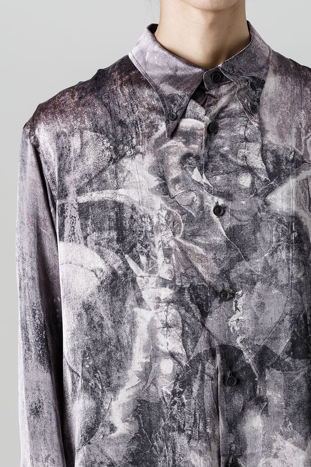 Detachable Button Down Blouse