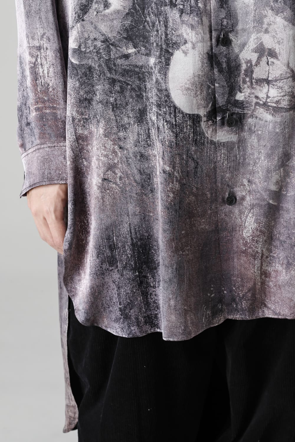 Detachable Button Down Blouse