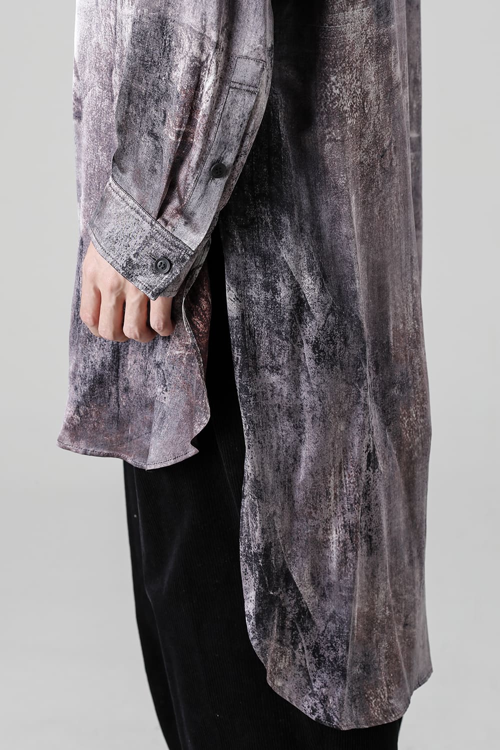 Detachable Button Down Blouse