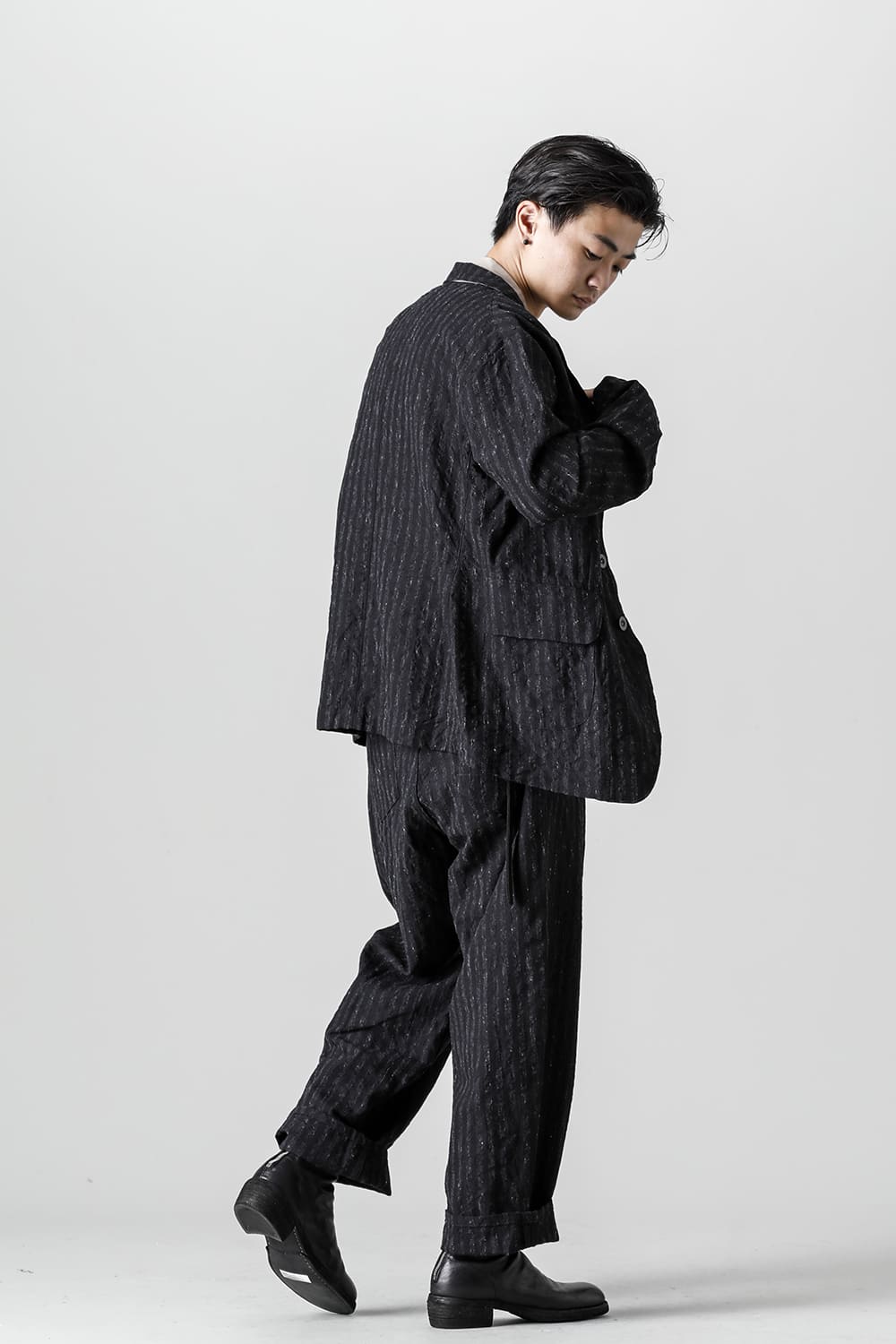 リメーク＆リサイズ コンストラクテッド トラウザーズ - ブラード