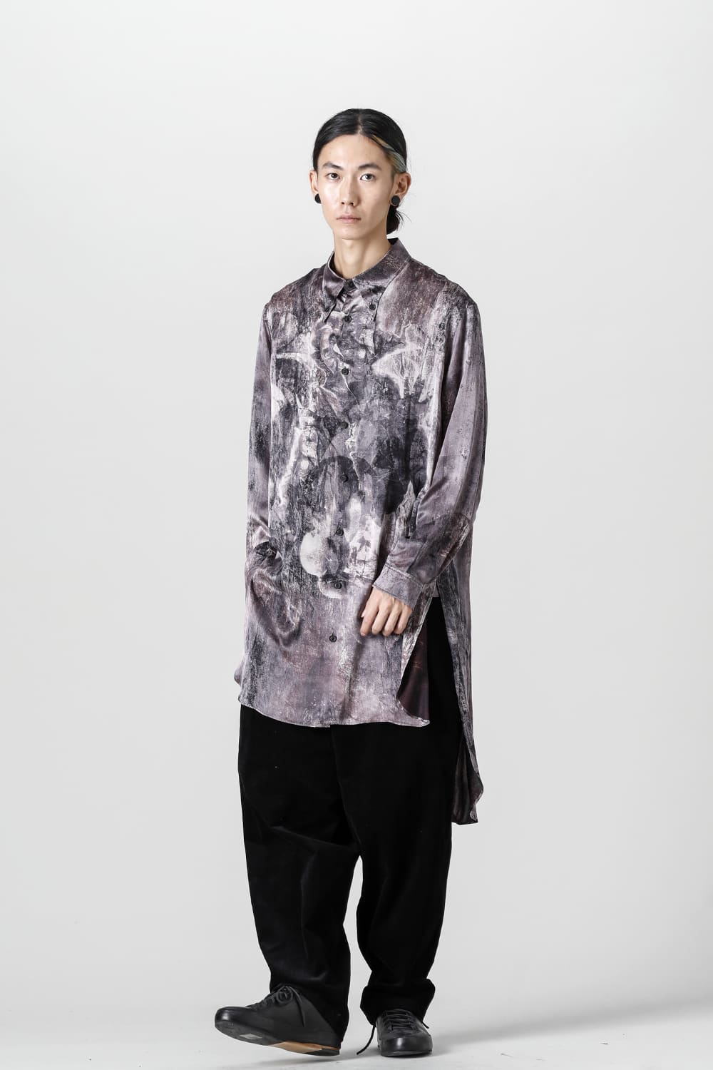 Detachable Button Down Blouse