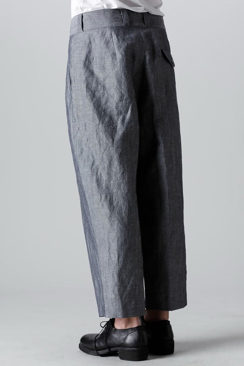 ankle：2-Tuck Wide Pants