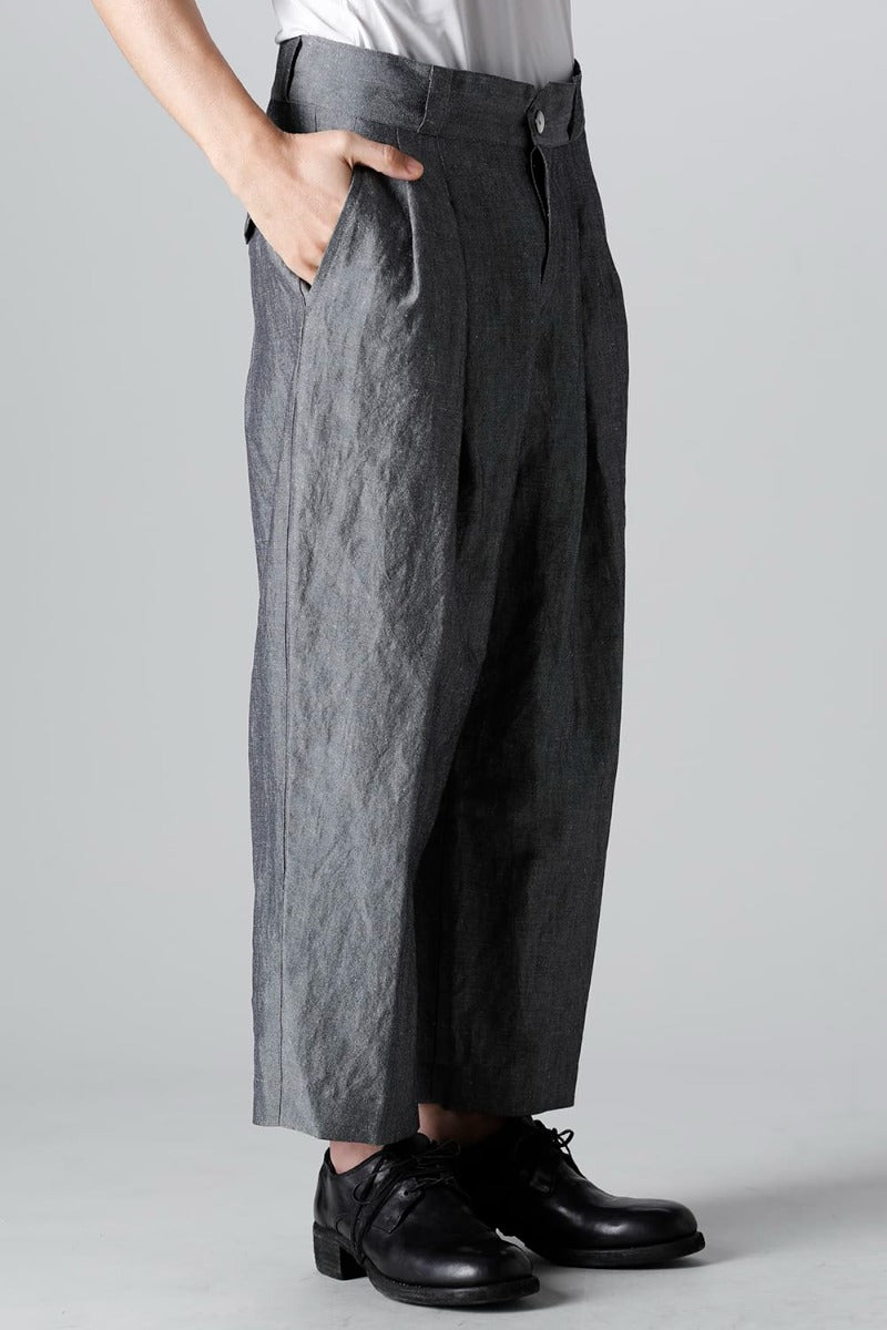 ankle：2-Tuck Wide Pants