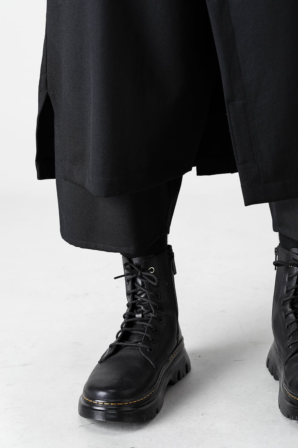 Classic Wrap pants Army gabardine